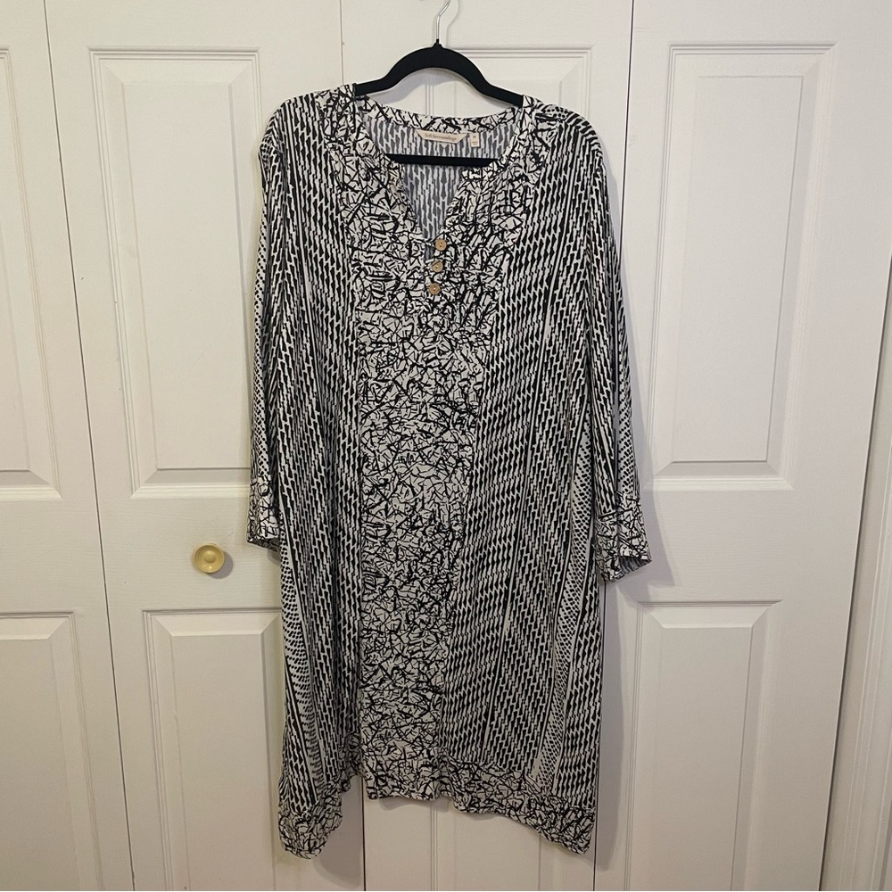 NWT Women’s Soft Surroundings Raven Plus Size Dress